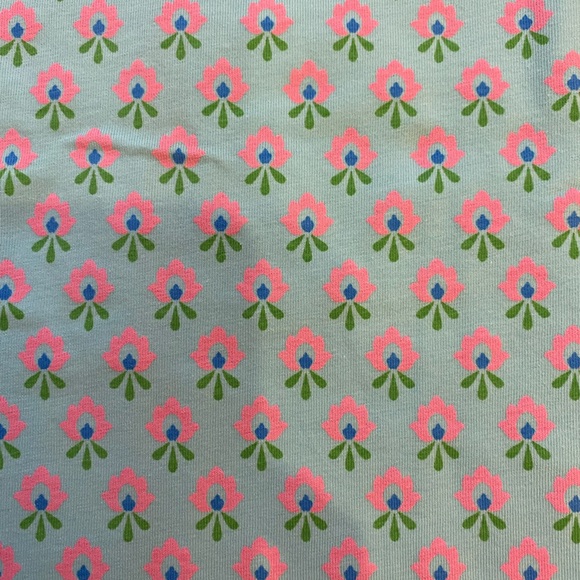 NWT TBBC Colada Holly Hills V-Neck Short Sleeve Printed Cotton Cover-Up Size S - Picture 3 of 10